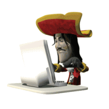 Yo ho! Yo ho! A pirate on a PC!